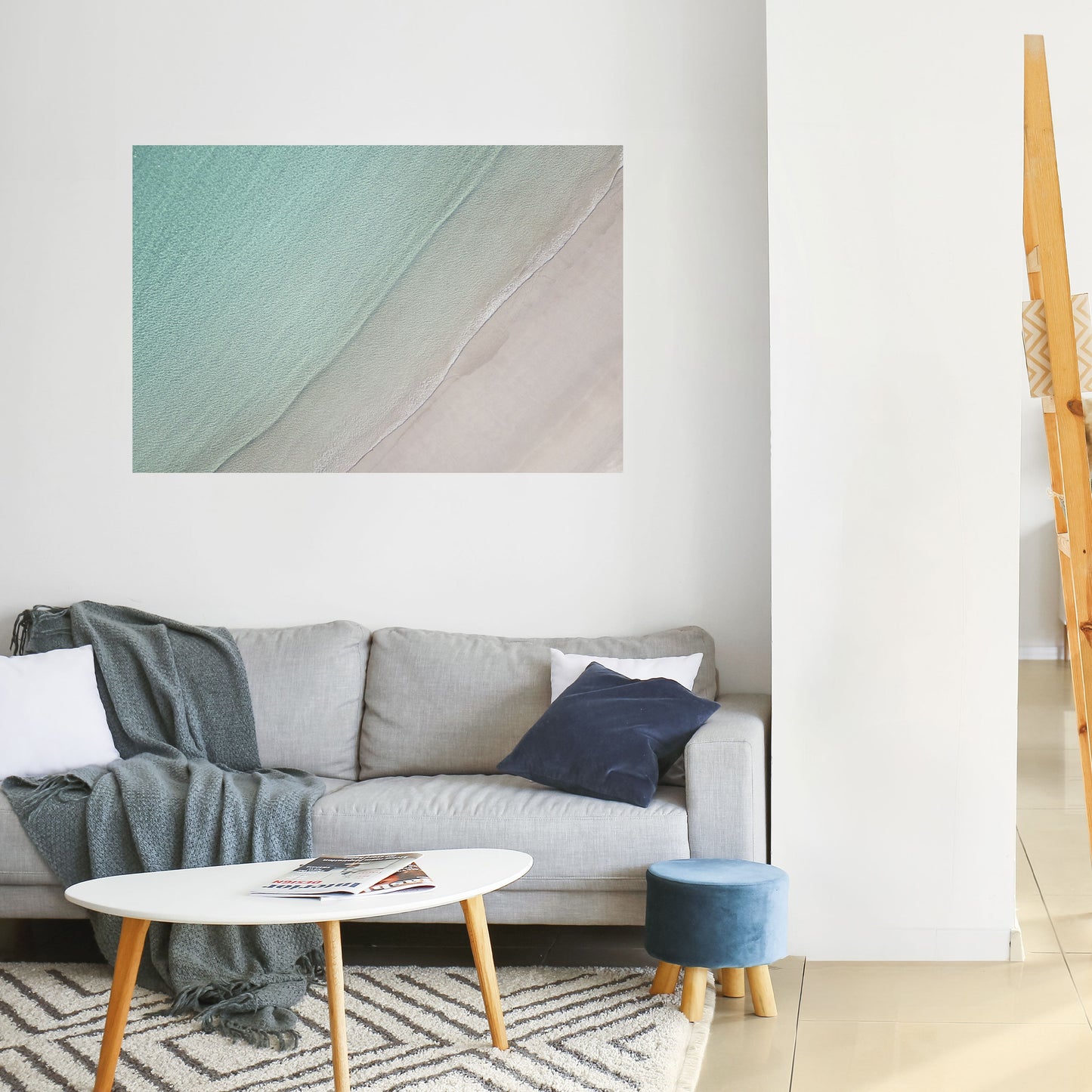 KUSTLAGNA ARTISTRY Horisontell poster med självhäftande text