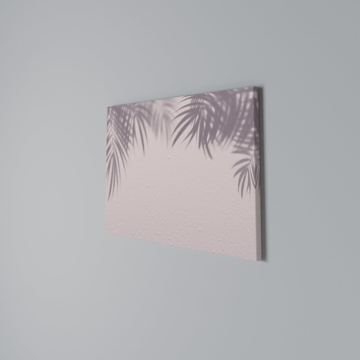 PALM SHADOWS DANCE Horizontal Canvas Print