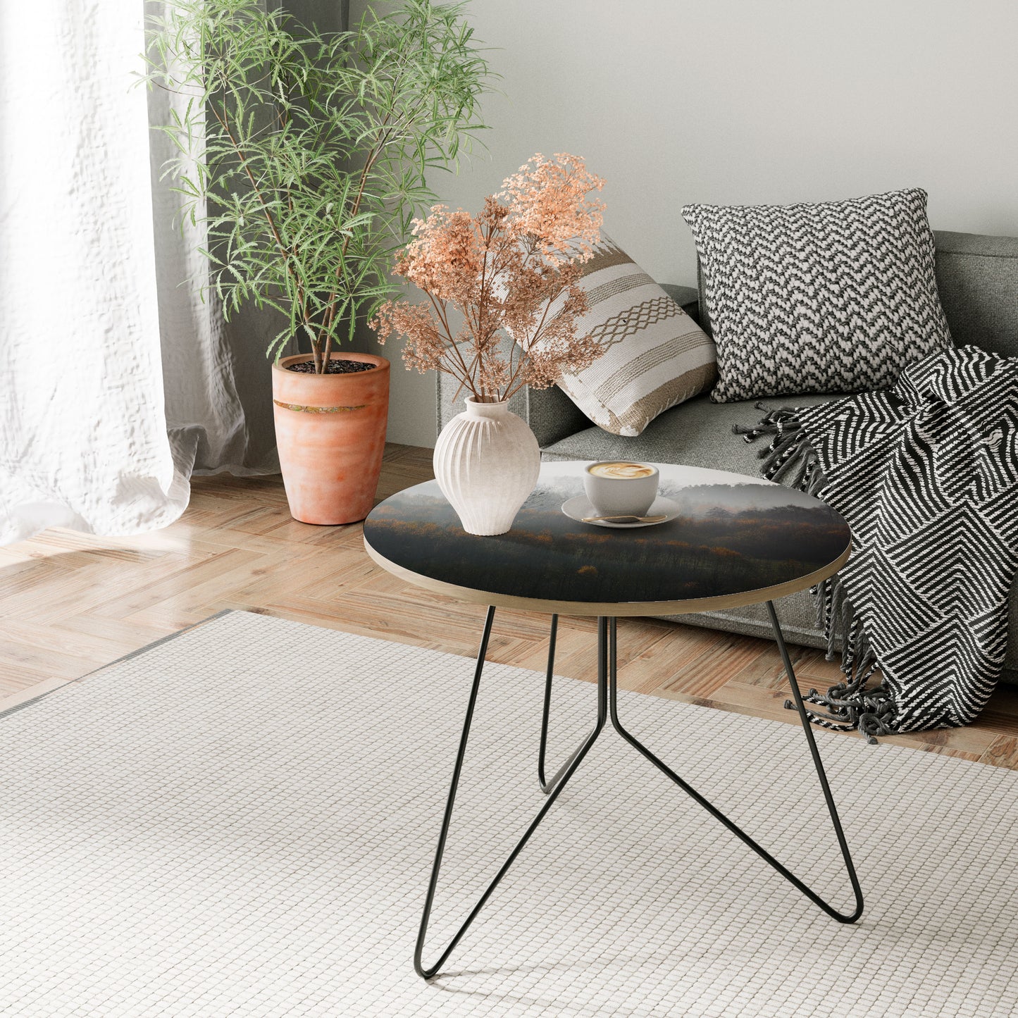 AUTUMNAL HAZE Large Coffee Table