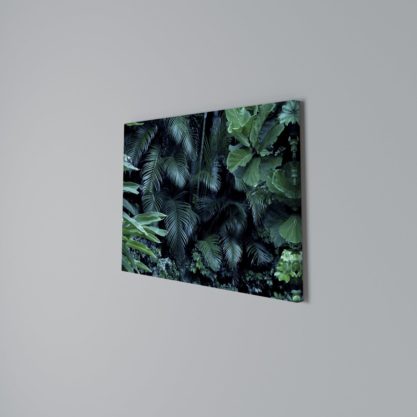 DEEP JUNGLE SERENADE Horizontal Canvas Print