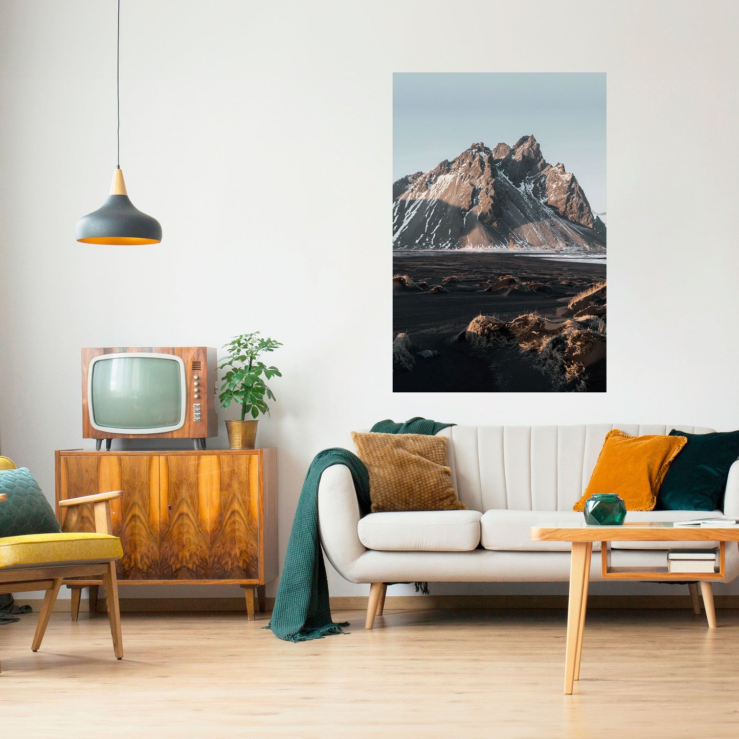 EKON AV TIDLÖSA HÖJDER Vertikal poster med självhäftande mönster