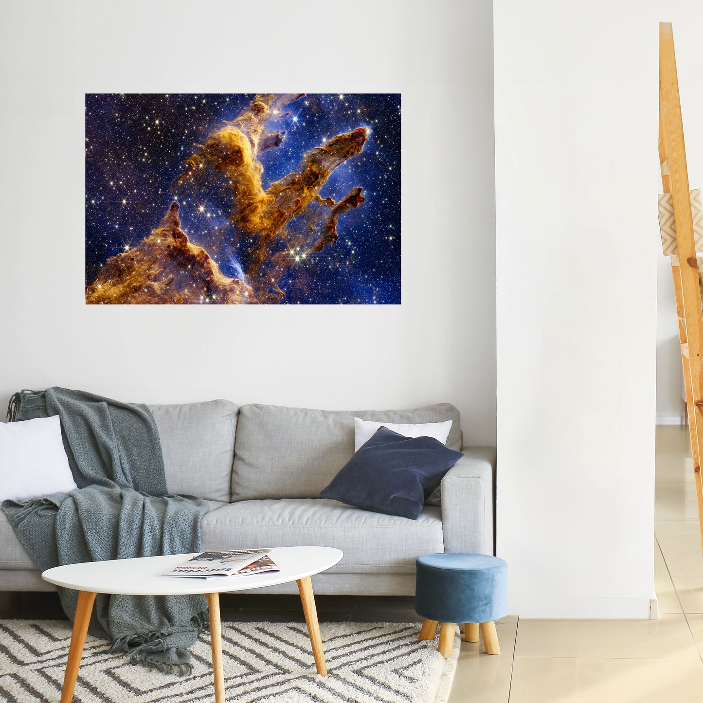 COSMIC DREAMSCAPE horisontell poster med självhäftande text
