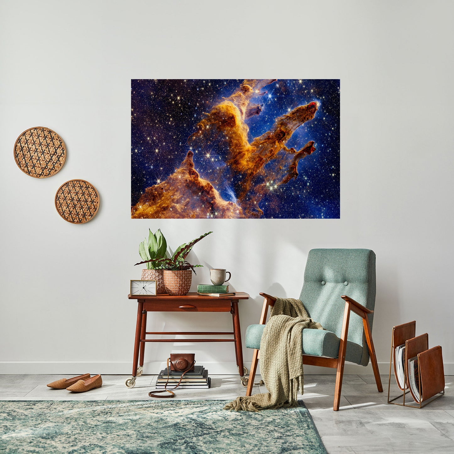 COSMIC DREAMSCAPE horisontell poster med självhäftande text