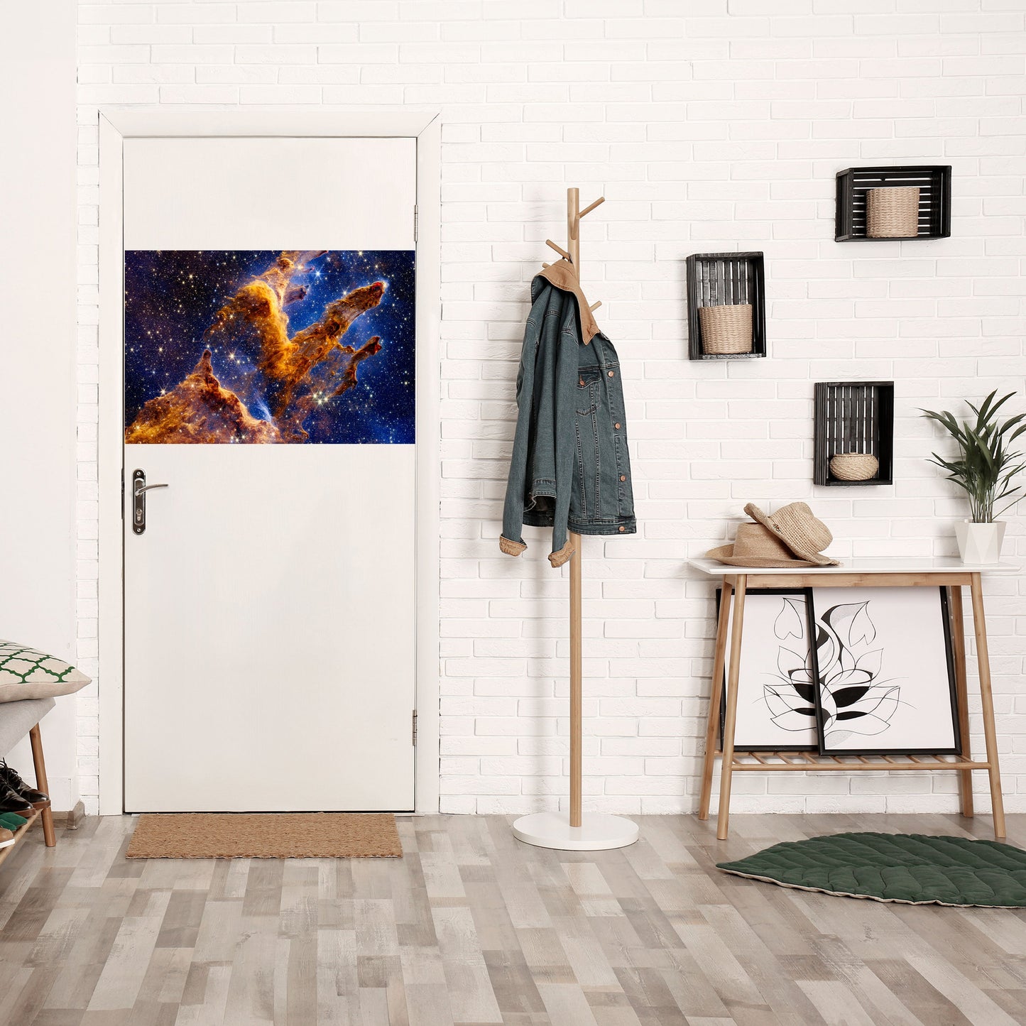 COSMIC DREAMSCAPE horisontell poster med självhäftande text