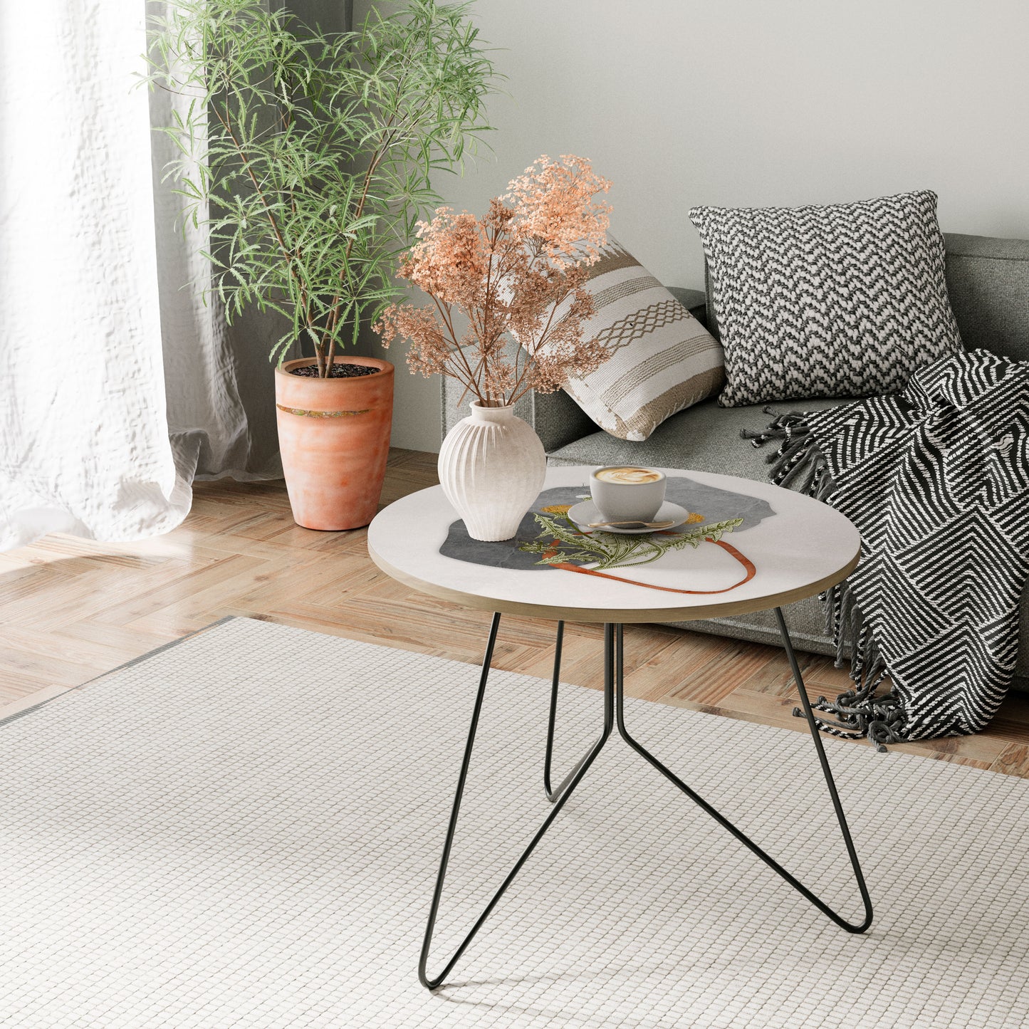DANDELION RING Large Coffee Table