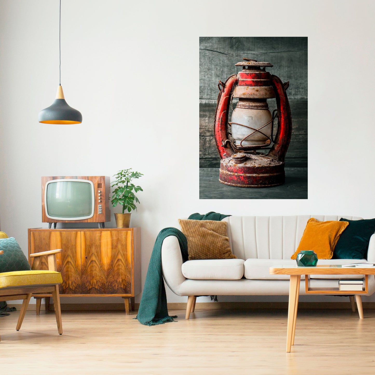 MINNESLYKTA Vertikal poster med självhäftande text