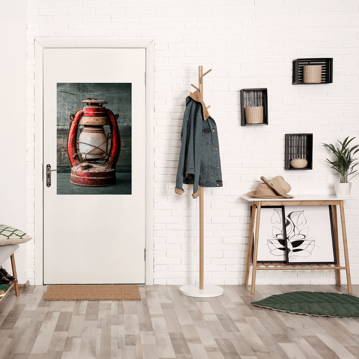 MINNESLYKTA Vertikal poster med självhäftande text