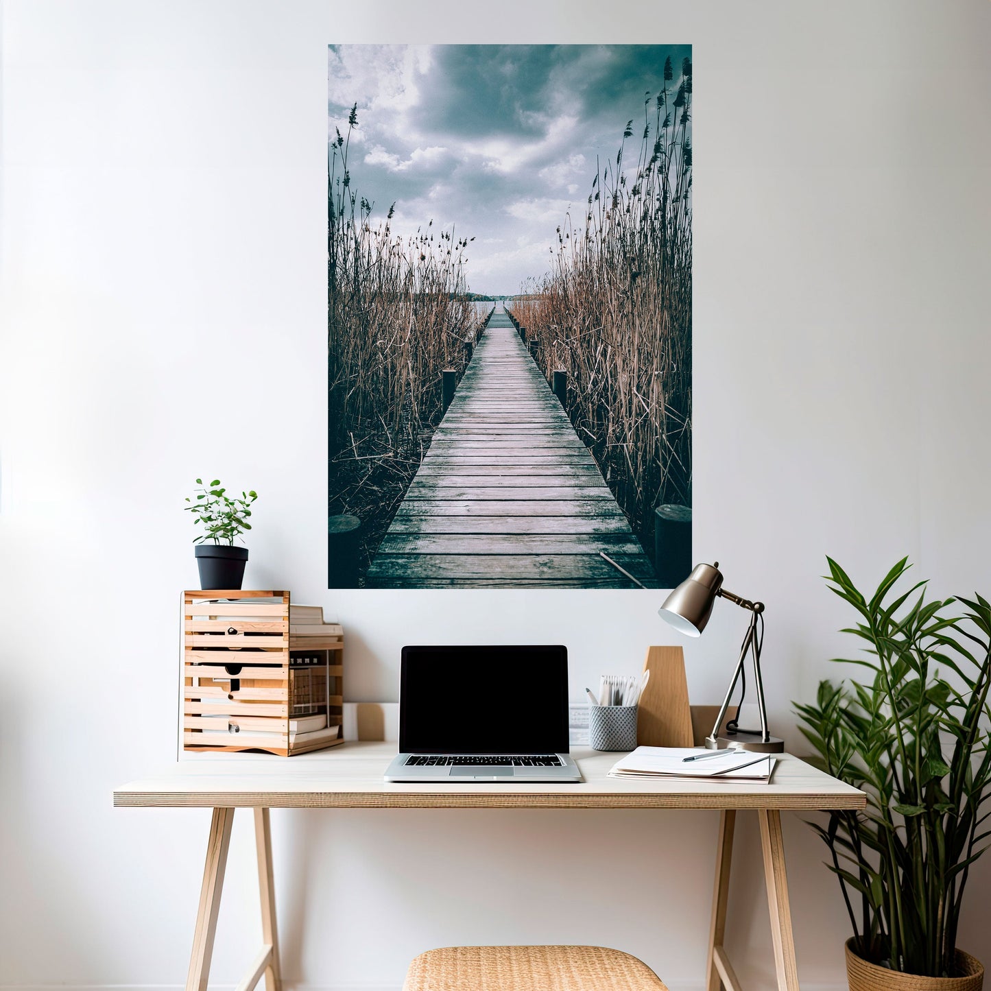 STILLHETEN - Dra av och klistra vertikal poster