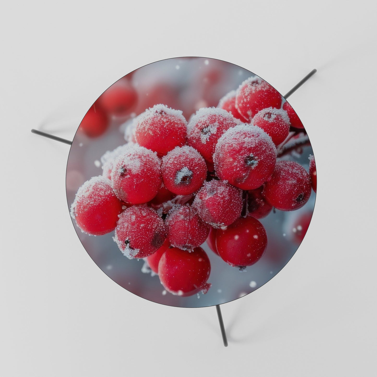 WINTER'S CRIMSON TREASURES Soffbord 60