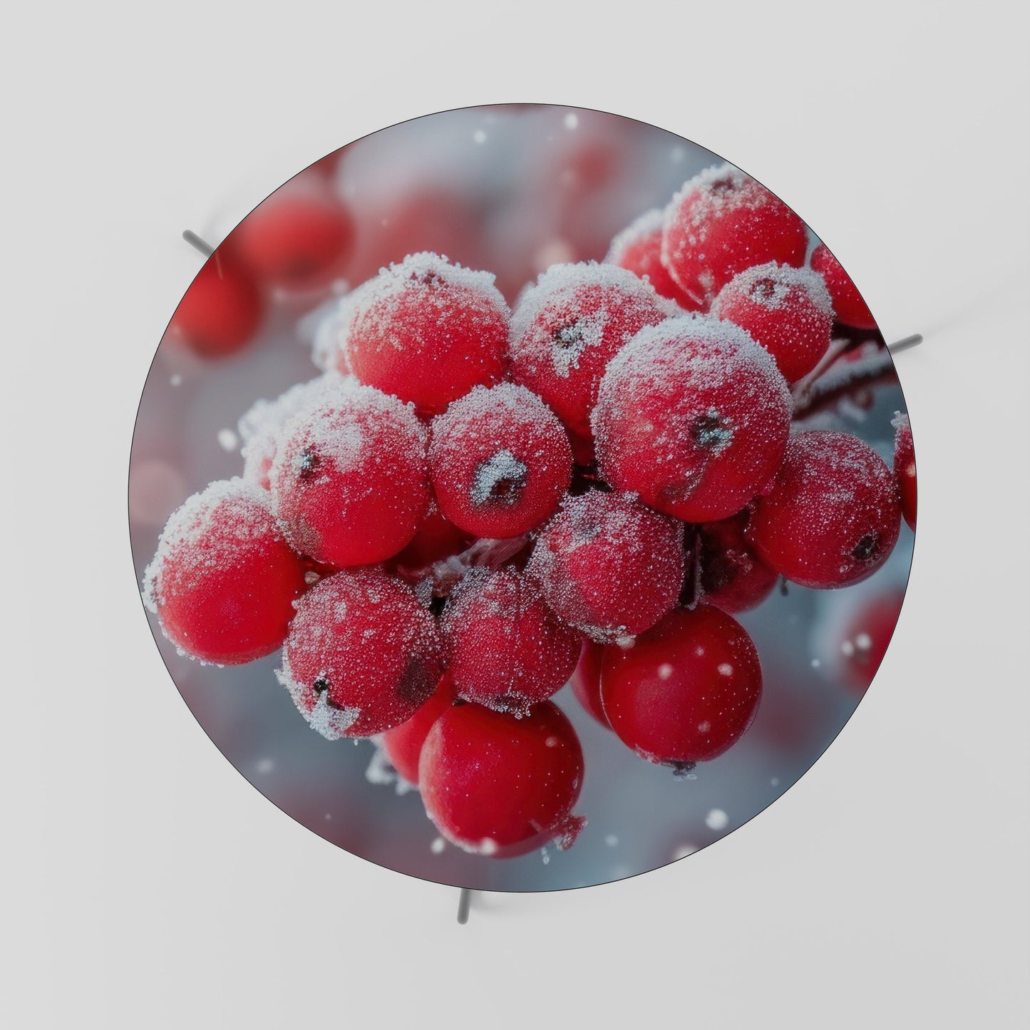 WINTER'S CRIMSON TREASURES Soffbord 69