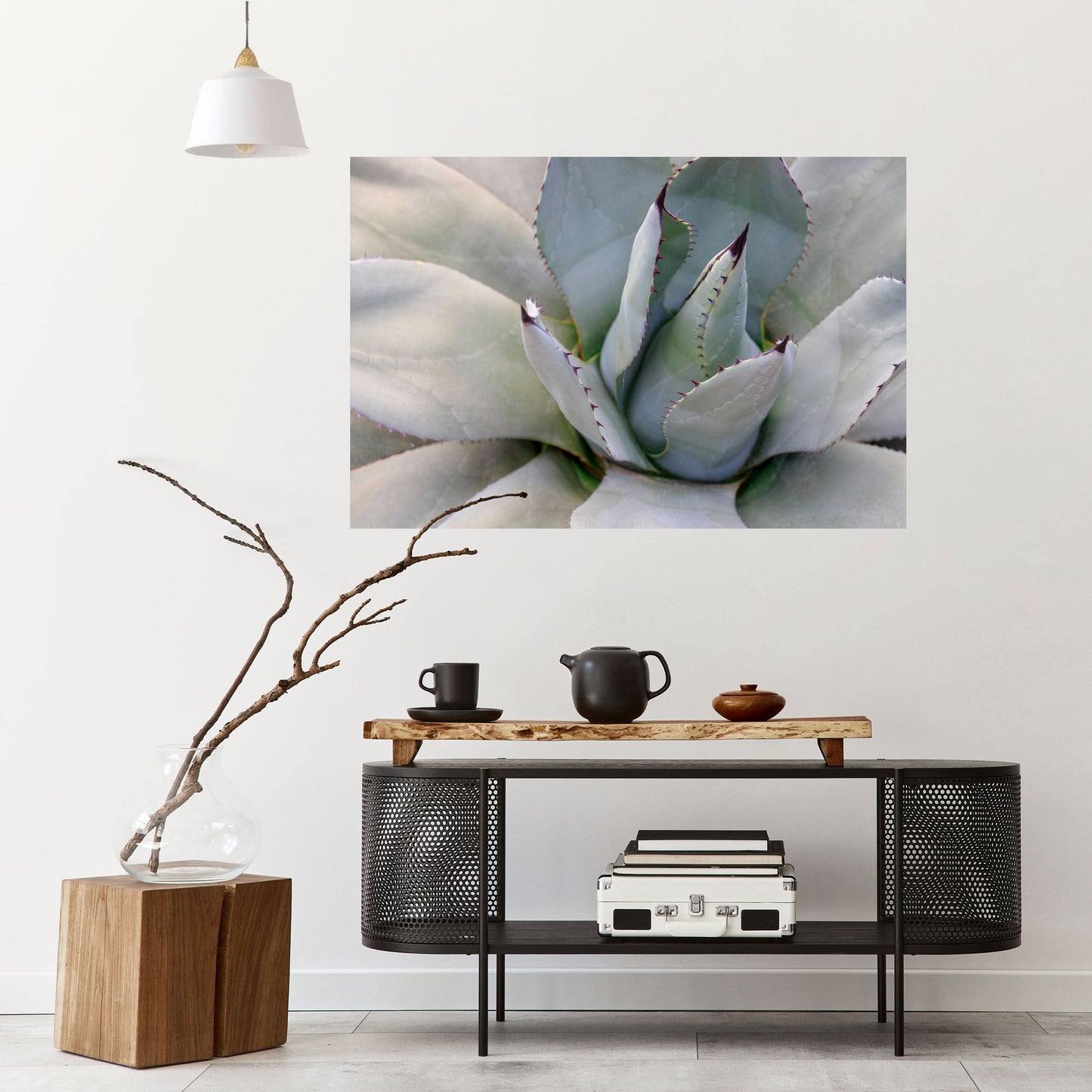 AGAVE ELEGANCE Peel and Stick Horizontal Poster
