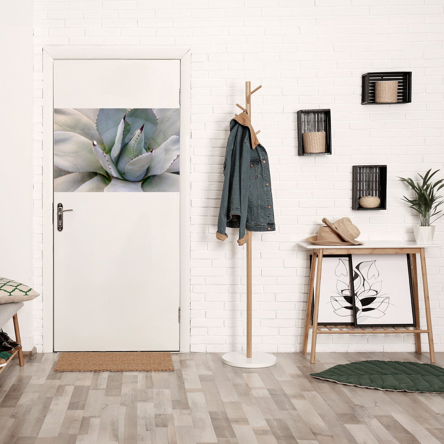 AGAVE ELEGANCE Peel and Stick Horizontal Poster
