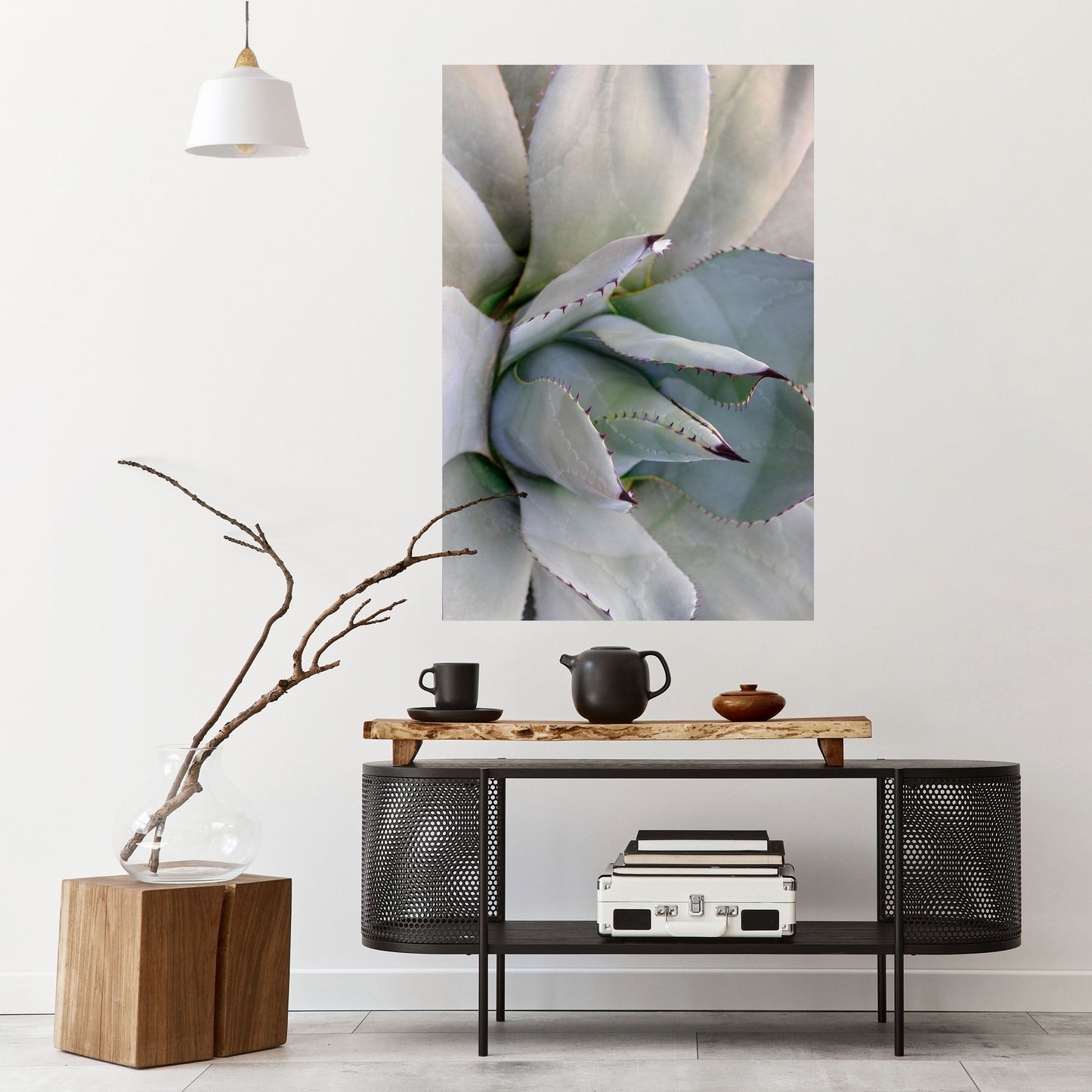 AGAVE ELEGANCE Vertikal poster med självhäftande motiv