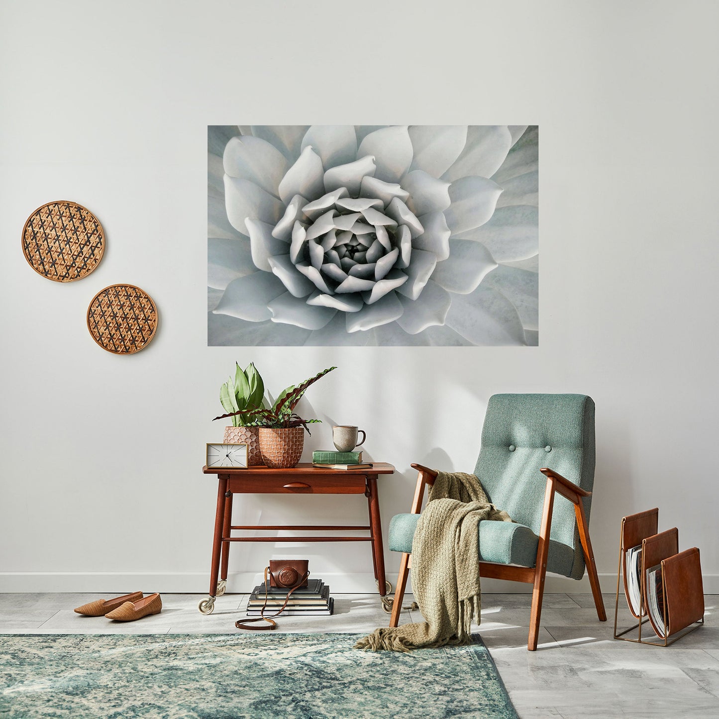 ELEGANT BLOMSTFRÄMNE, VÄLVKLISTA, HORIZONAL AFFÄR