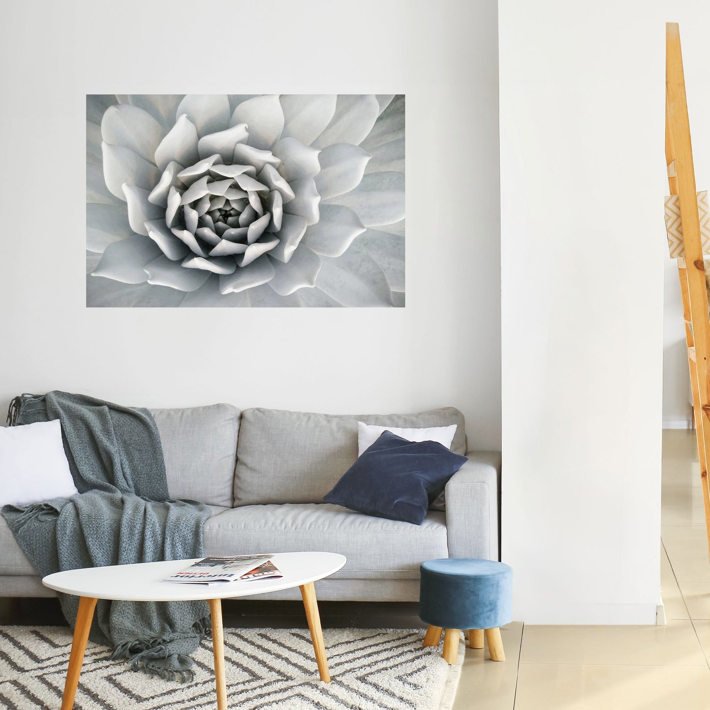 ELEGANT BLOMSTFRÄMNE, VÄLVKLISTA, HORIZONAL AFFÄR