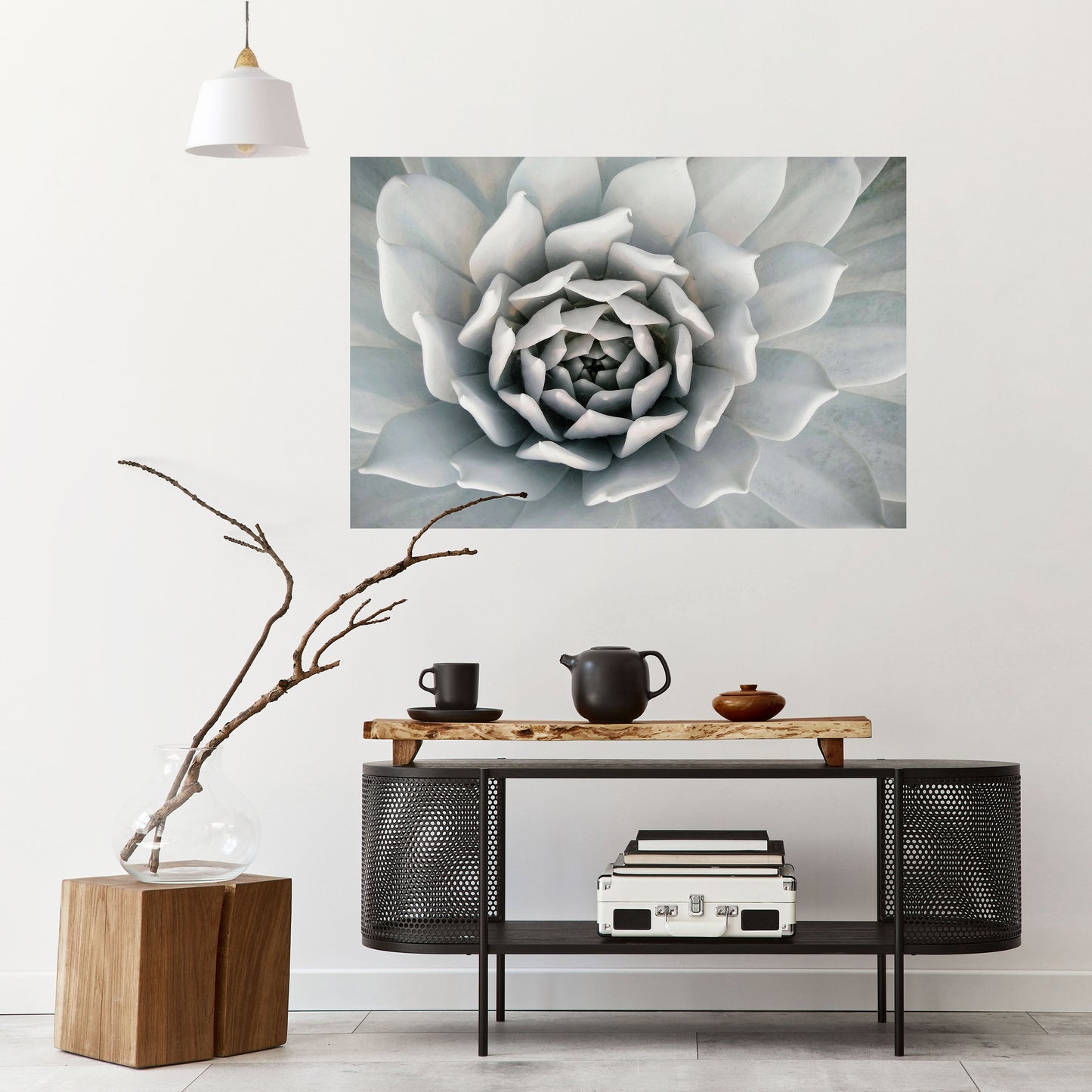 ELEGANT BLOMSTFRÄMNE, VÄLVKLISTA, HORIZONAL AFFÄR