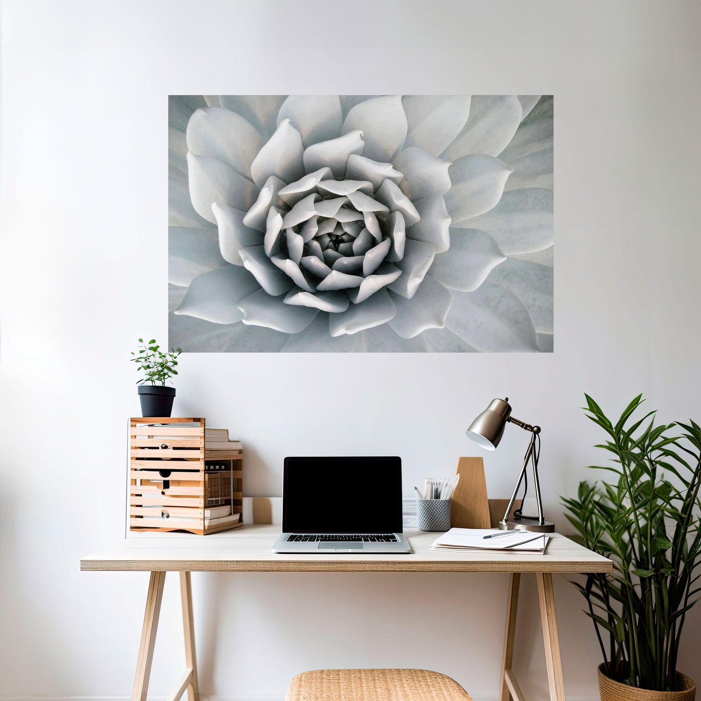 ELEGANT BLOMSTFRÄMNE, VÄLVKLISTA, HORIZONAL AFFÄR