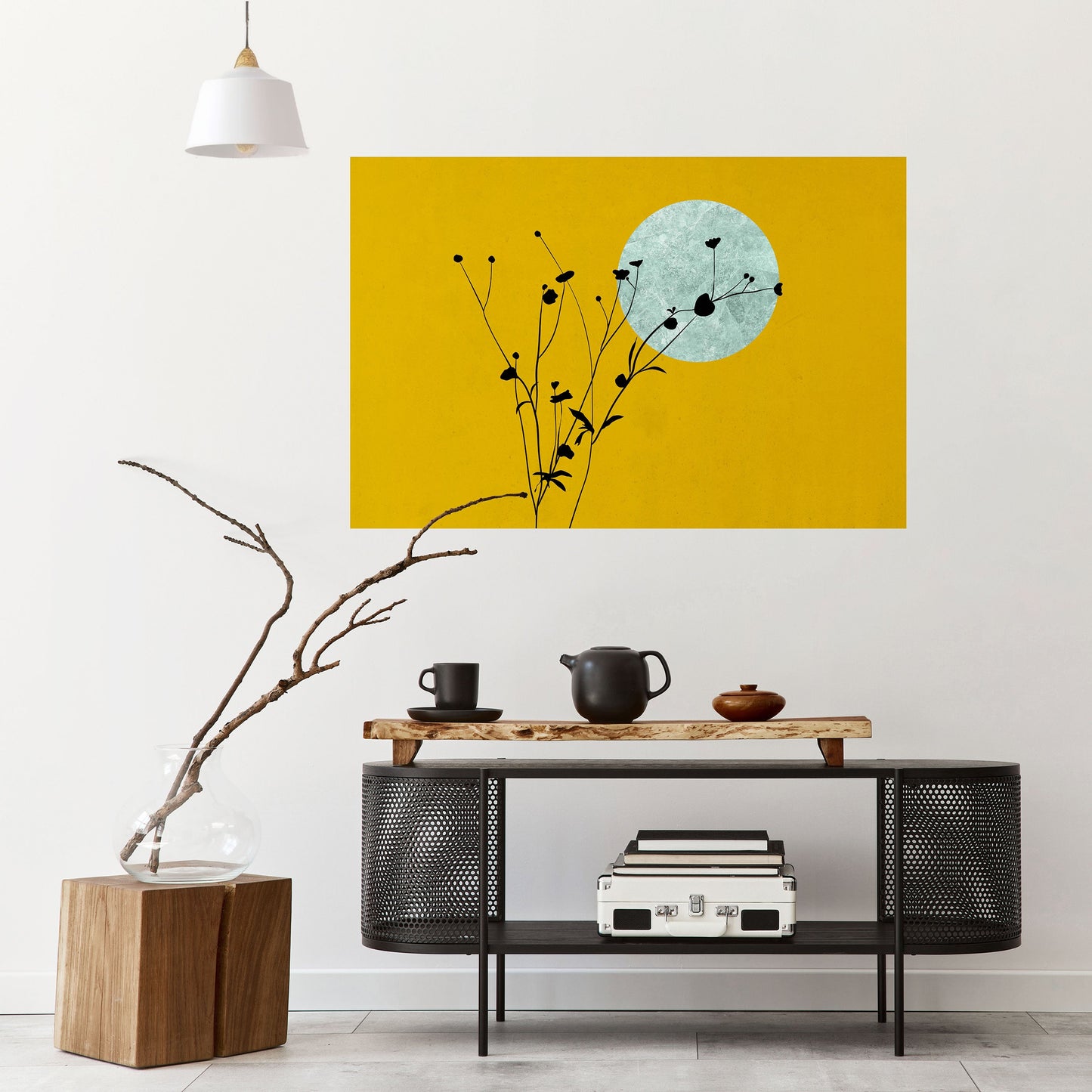 RISE IN THE LIGHT Peel and Stick Horizontal Poster