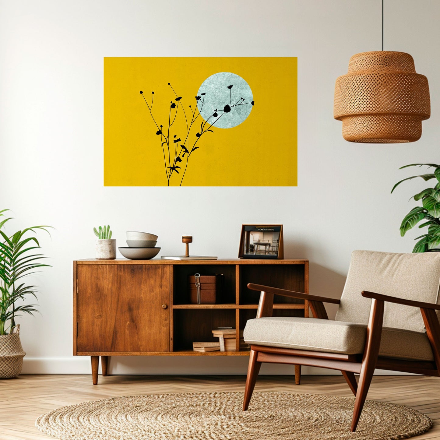 RISE IN THE LIGHT Peel and Stick Horizontal Poster