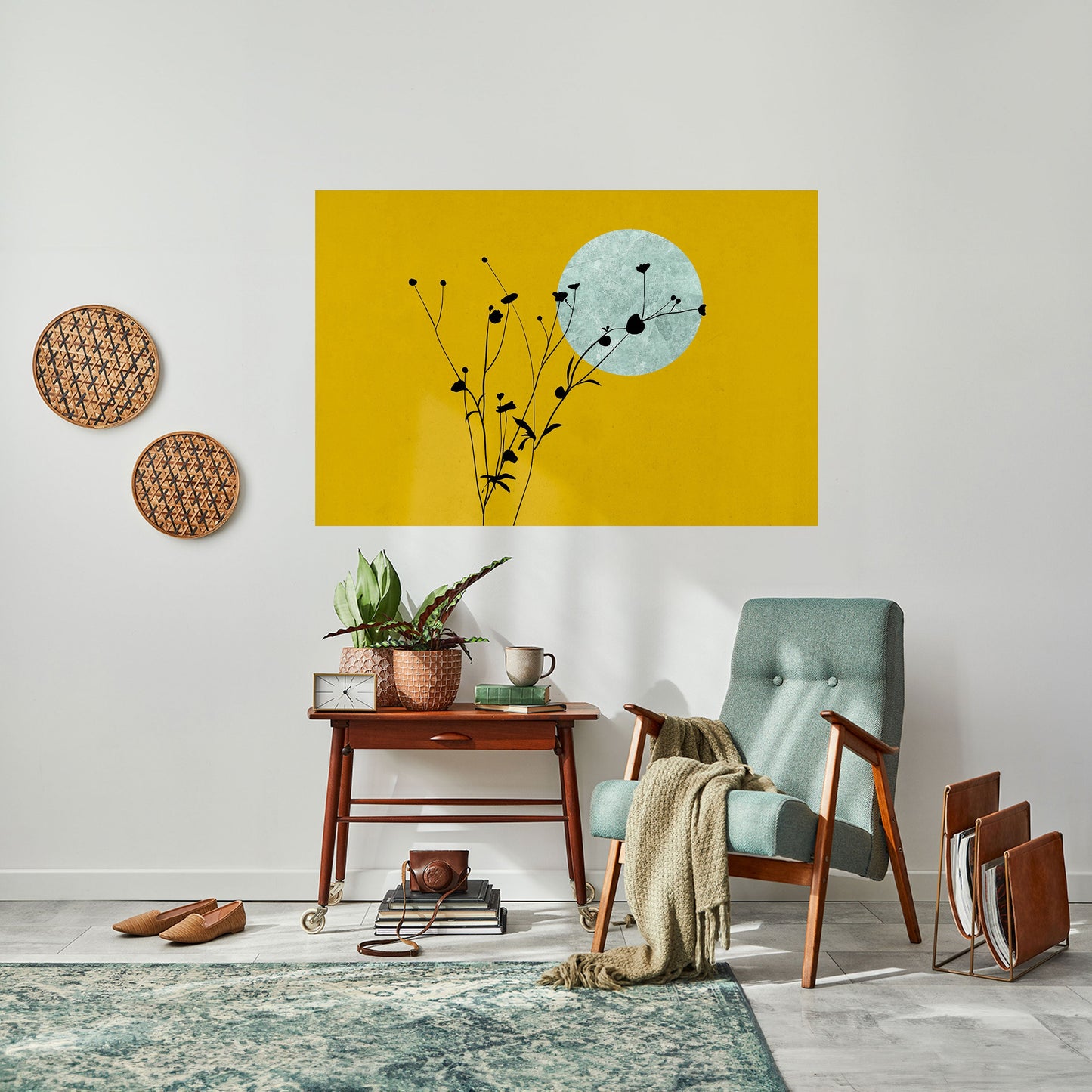 RISE IN THE LIGHT Peel and Stick Horizontal Poster
