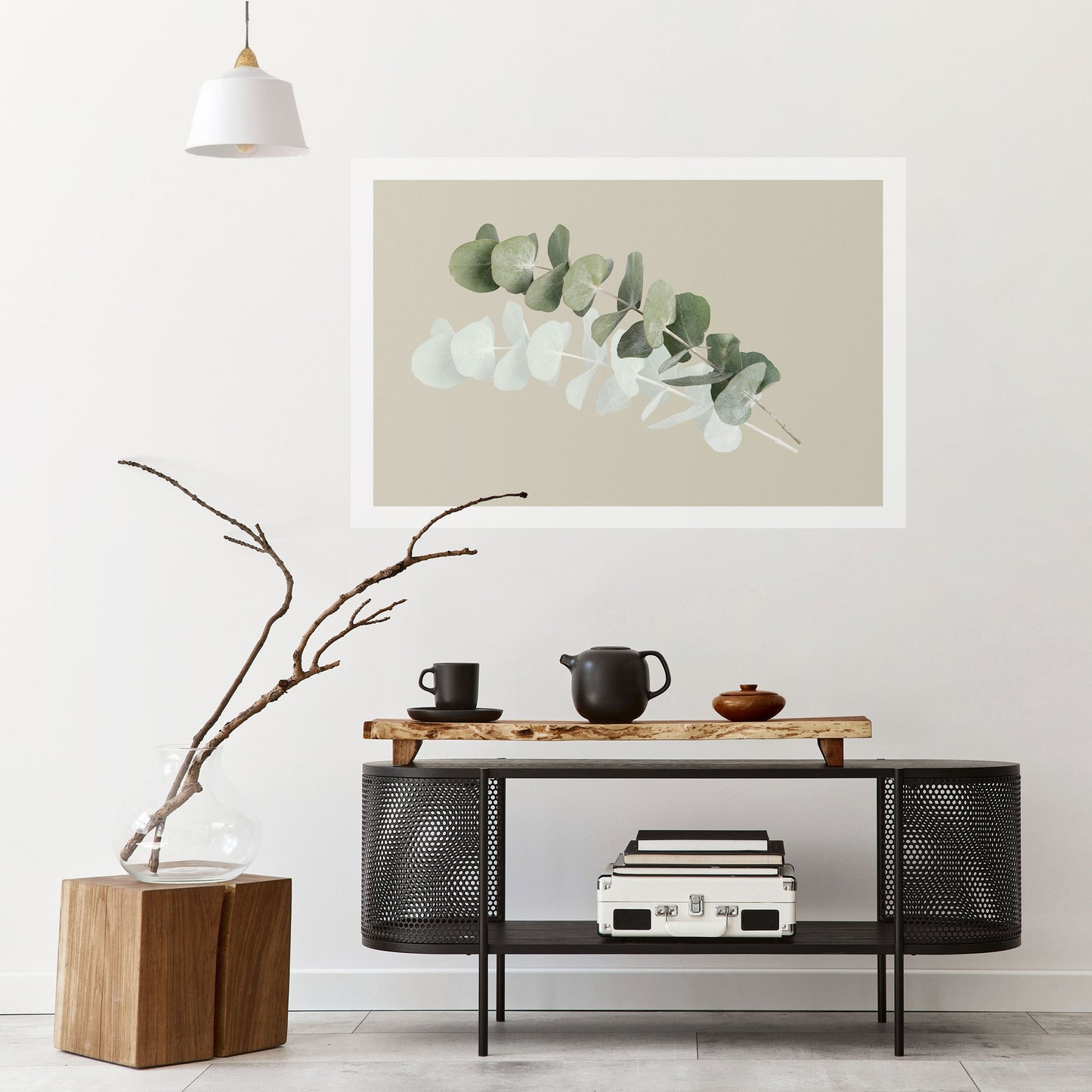 TRANSLUCENT NATURE Peel and Stick Horizontal Poster