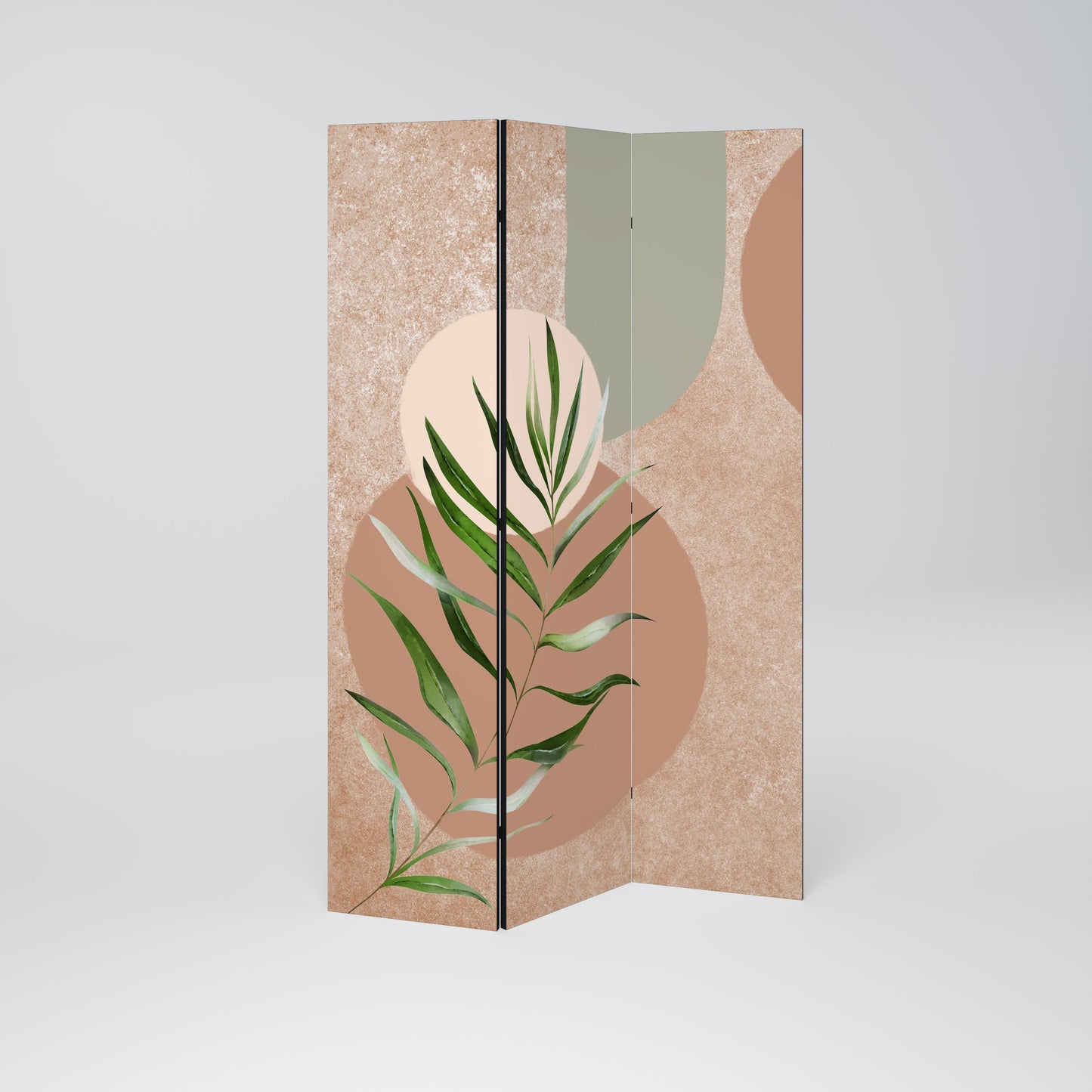 SENSUAL NATURE'S TAPESTRY Dekorativ rumsavdelare med 3 paneler