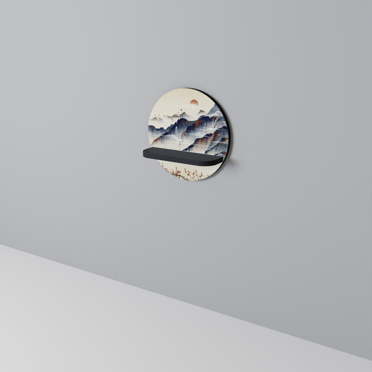 JAPANESE LANDSCAPE Dekorationshylla