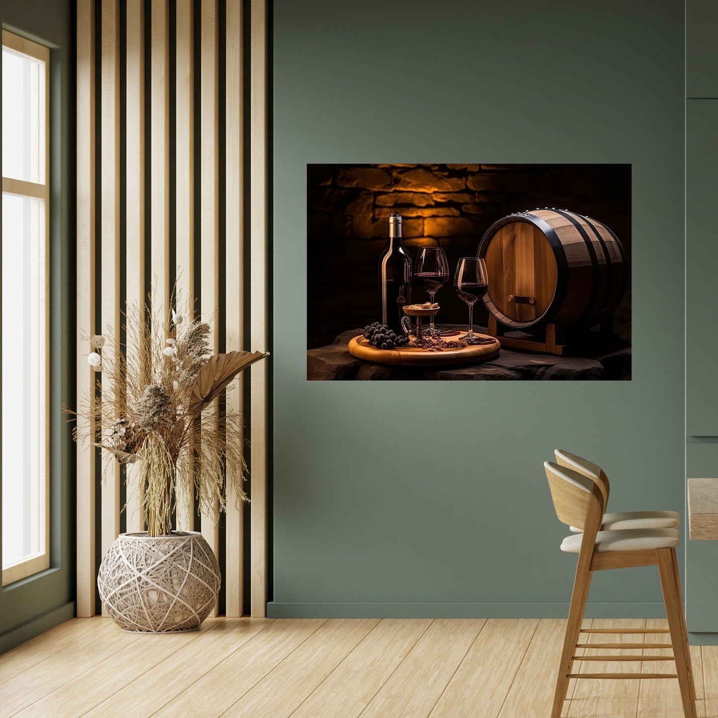 VINTAGE VIGNETTE Peel and Stick Horizontal Poster