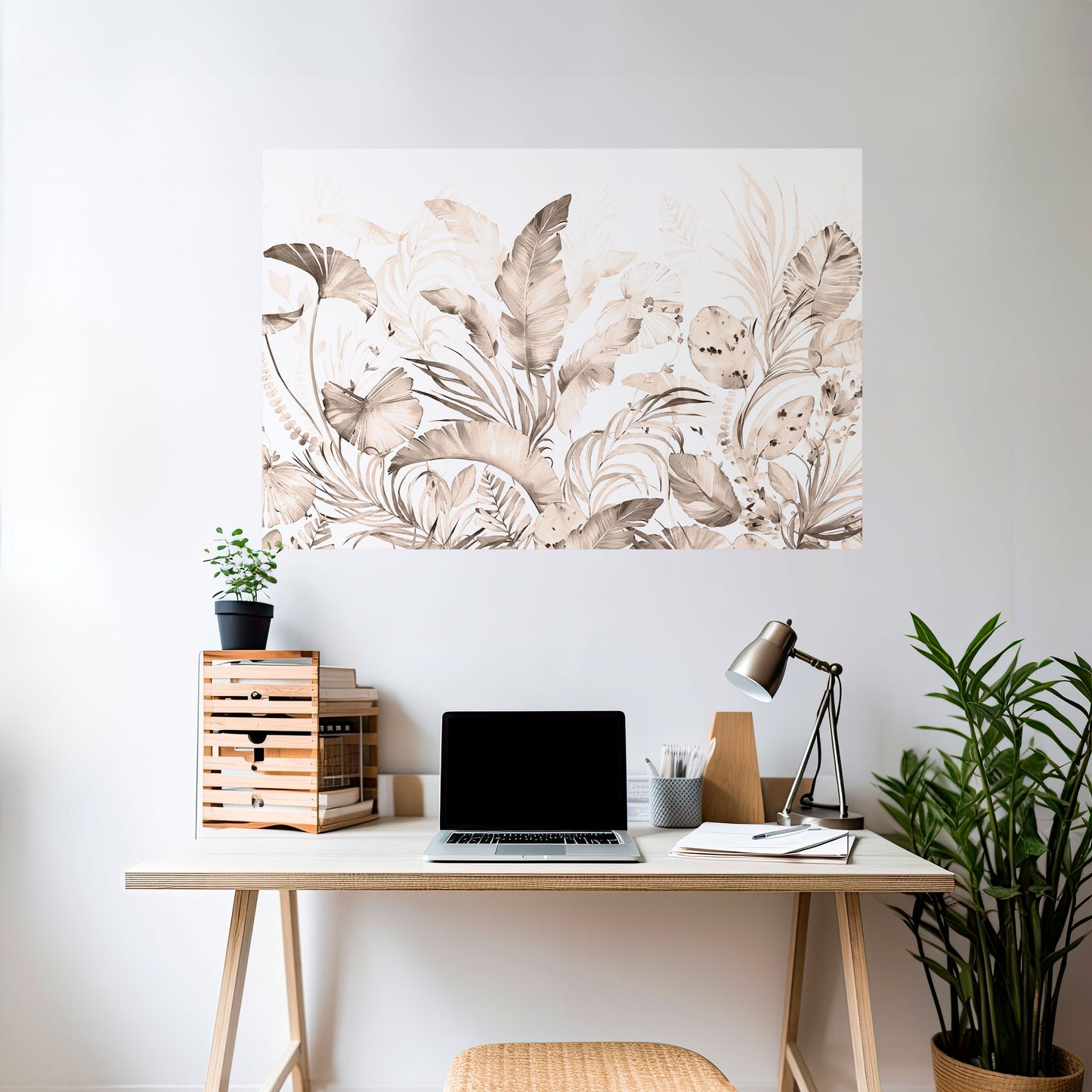 VILD ÖMHET Horisontell Poster med självhäftande papper