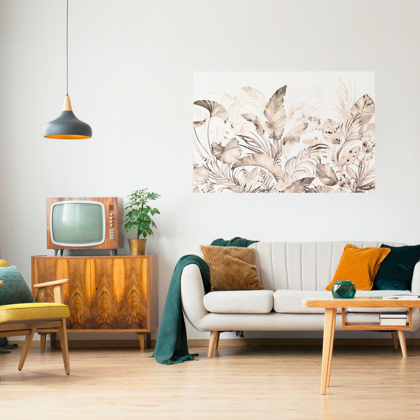 VILD ÖMHET Horisontell Poster med självhäftande papper