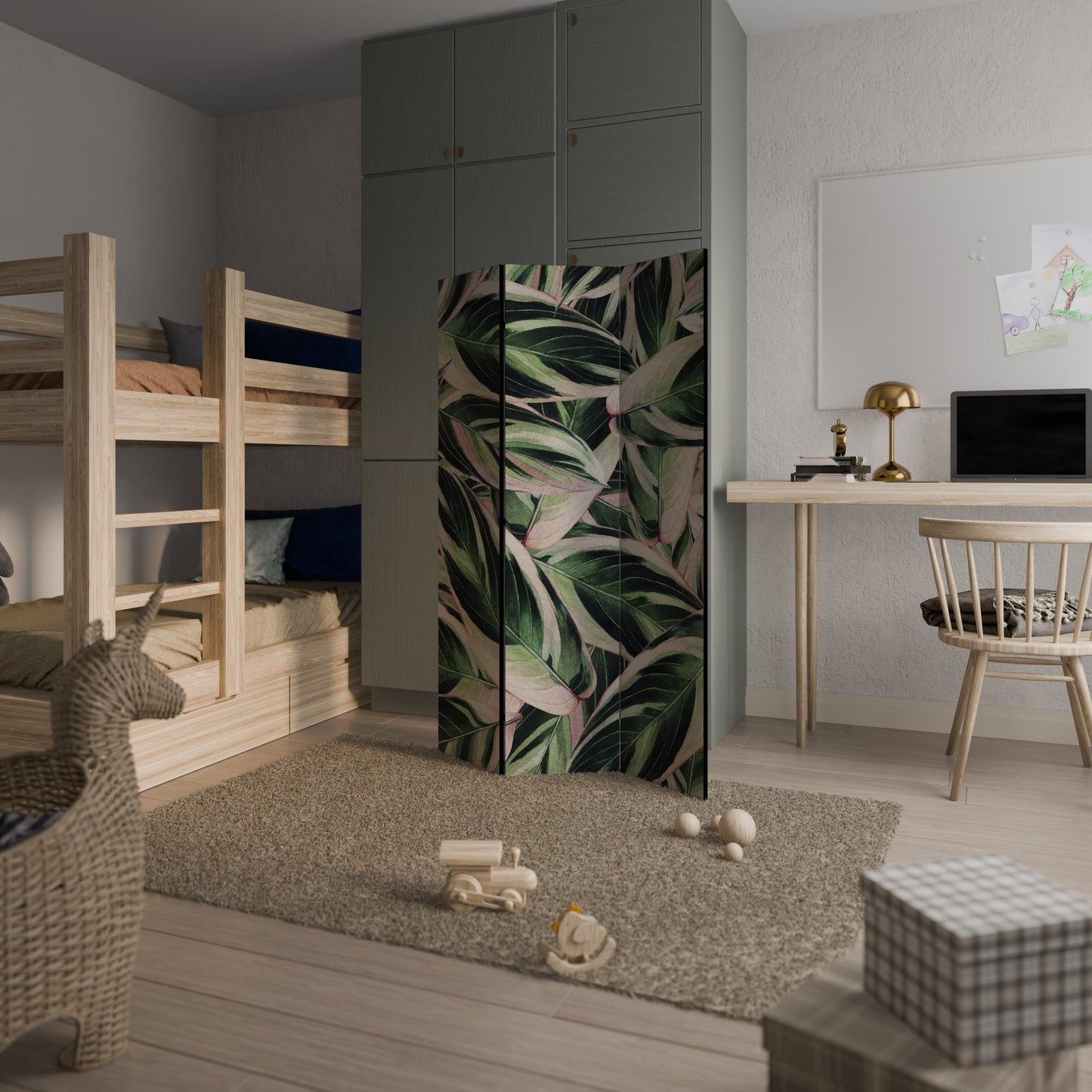 EERIE STROMANTHE Decorative 3-Panel Room Divider