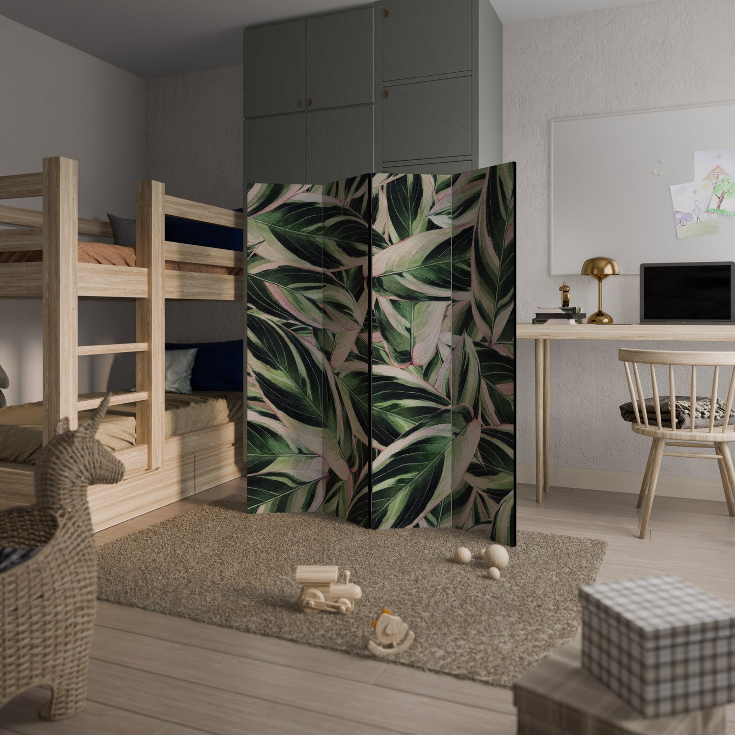 EERIE STROMANTHE Decorative 4-Panel Room Divider