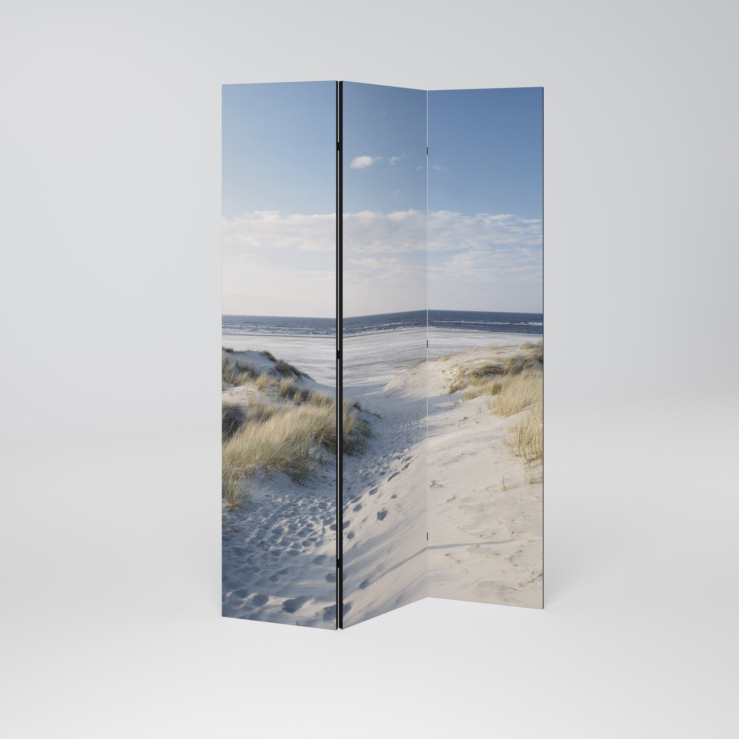 SEASIDE DREAMING Dekorativ rumsavdelare med 3 paneler