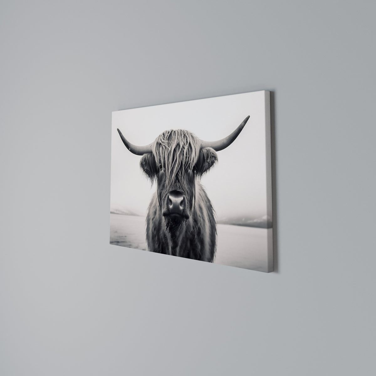 GENTLE GIANT STARE Horizontal Canvas Print