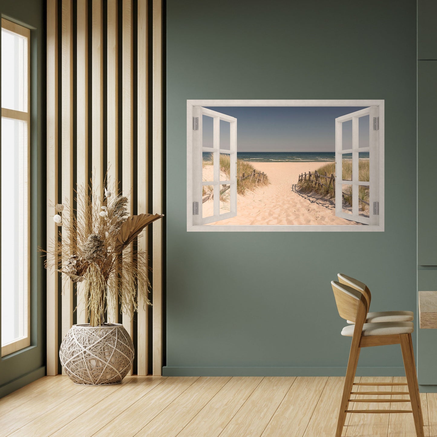 SANDY DREAMSCAPE horisontell poster att självhäfta
