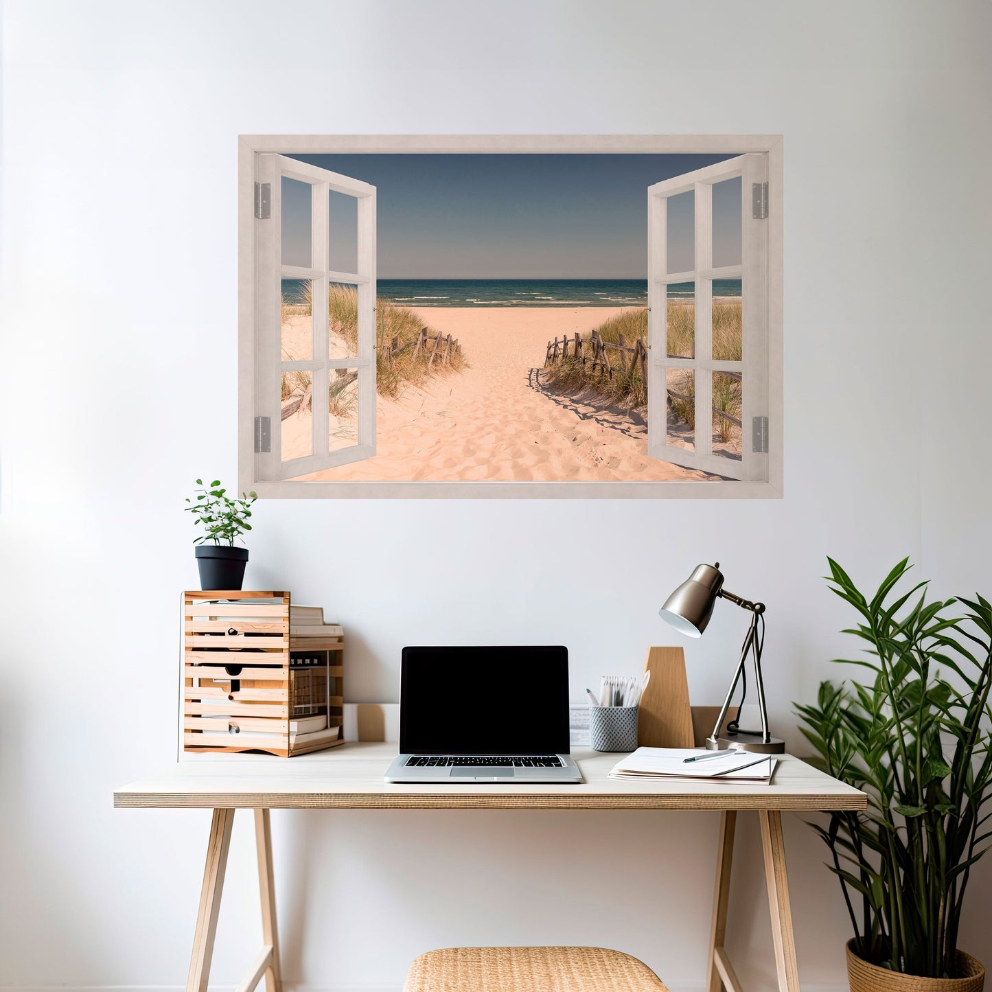 SANDY DREAMSCAPE horisontell poster att självhäfta