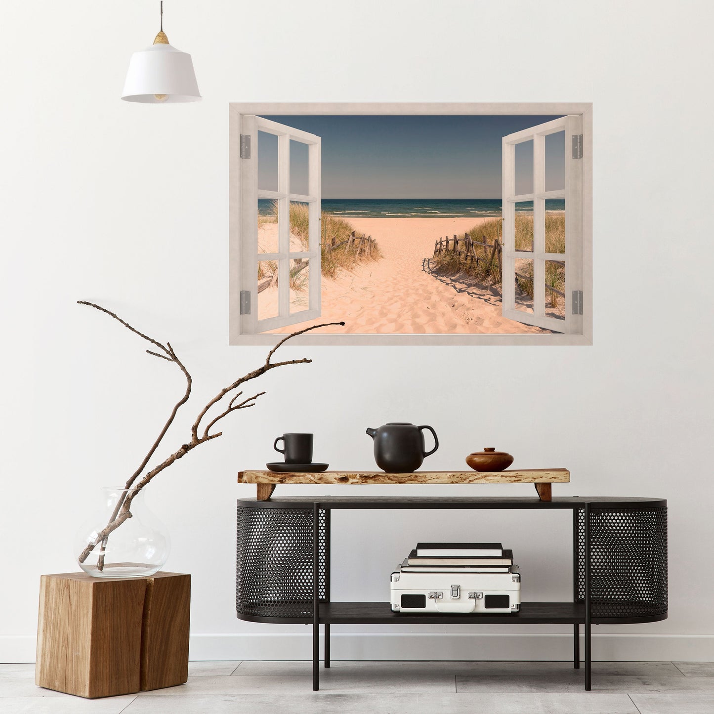 SANDY DREAMSCAPE horisontell poster att självhäfta
