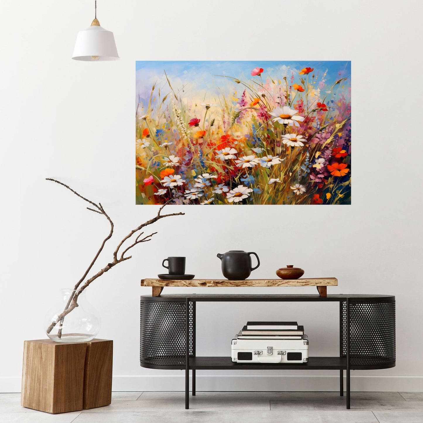 DAISY DAYDREAMS horisontell poster med självhäftande text