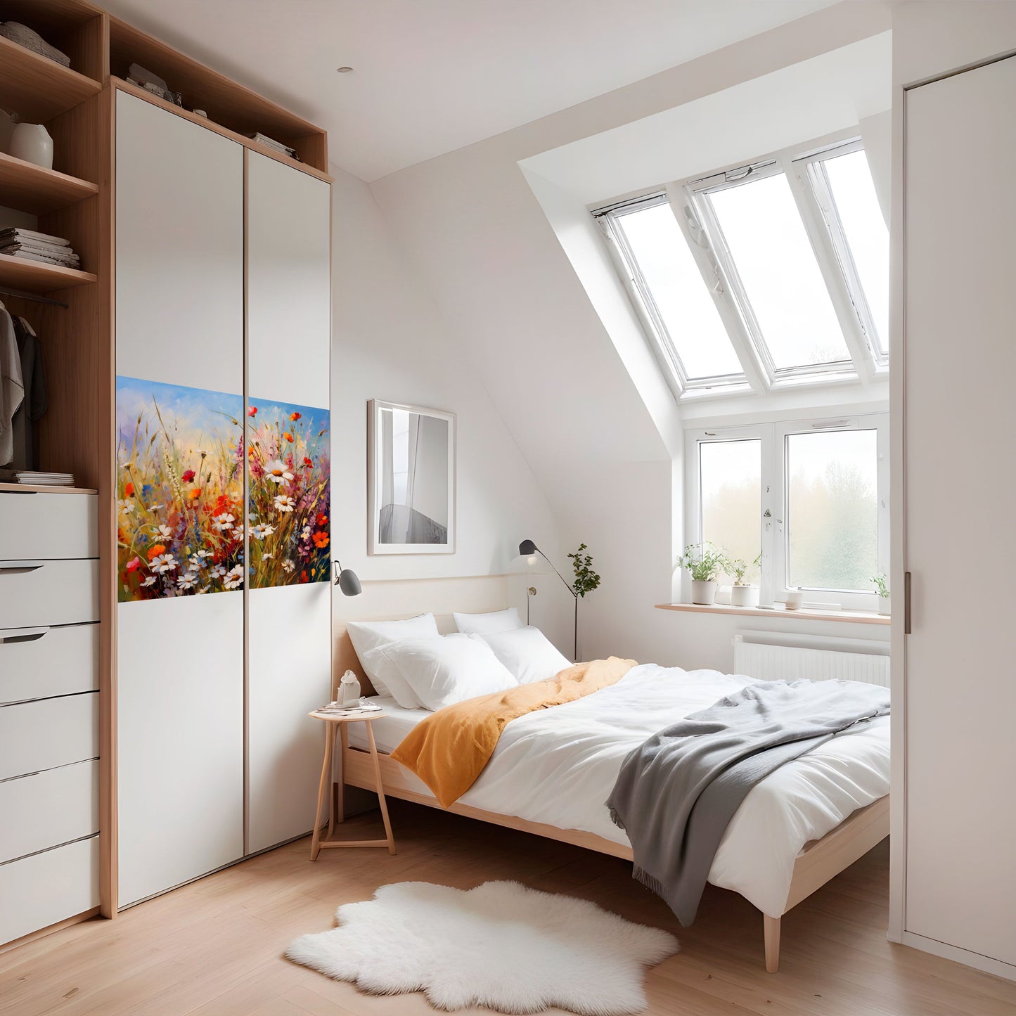 DAISY DAYDREAMS horisontell poster med självhäftande text