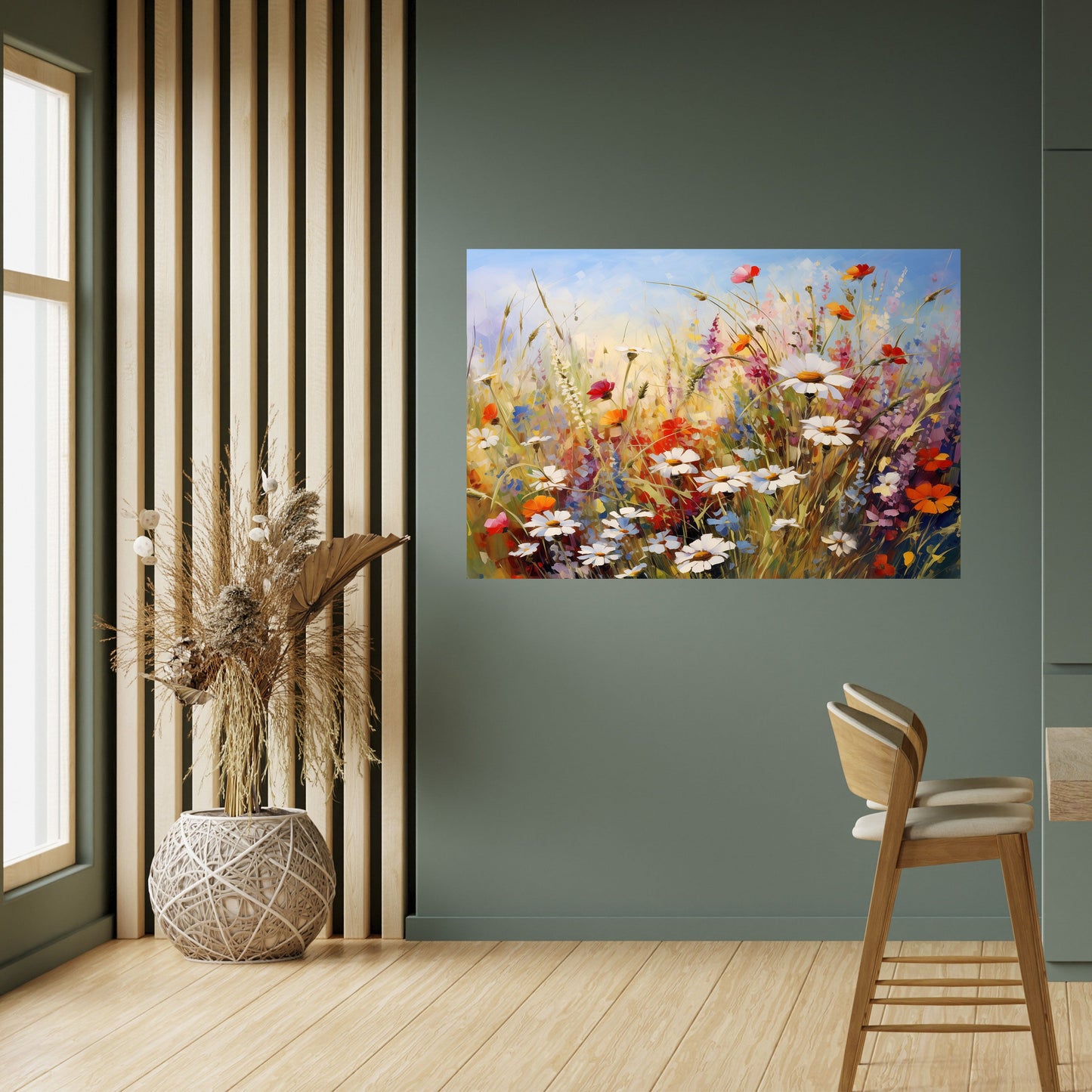 DAISY DAYDREAMS horisontell poster med självhäftande text