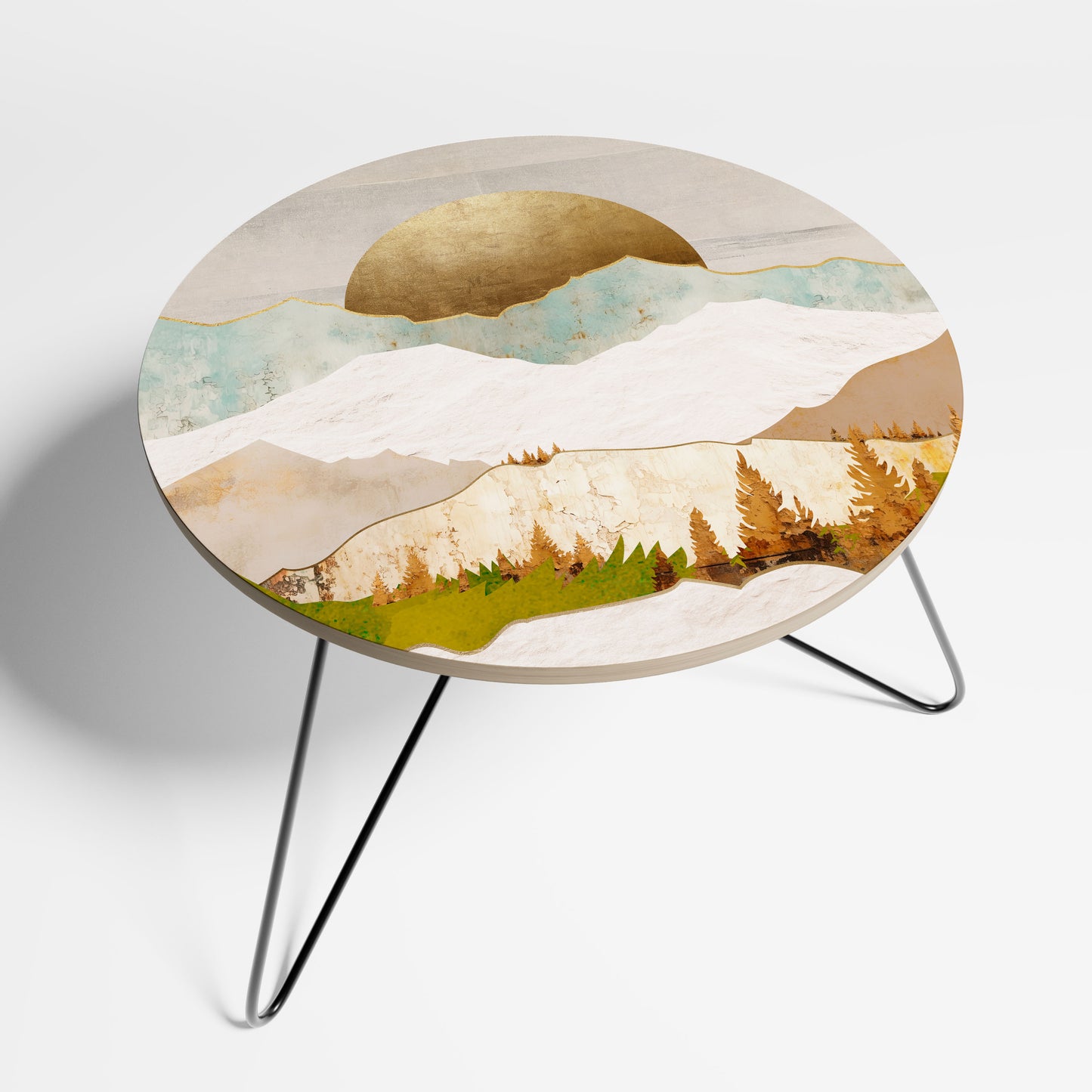 GOLDEN WINTER Small Coffee Table