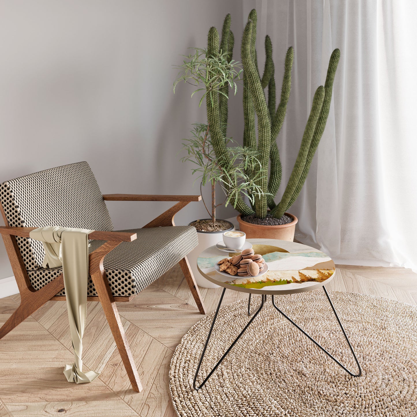 GOLDEN WINTER Small Coffee Table
