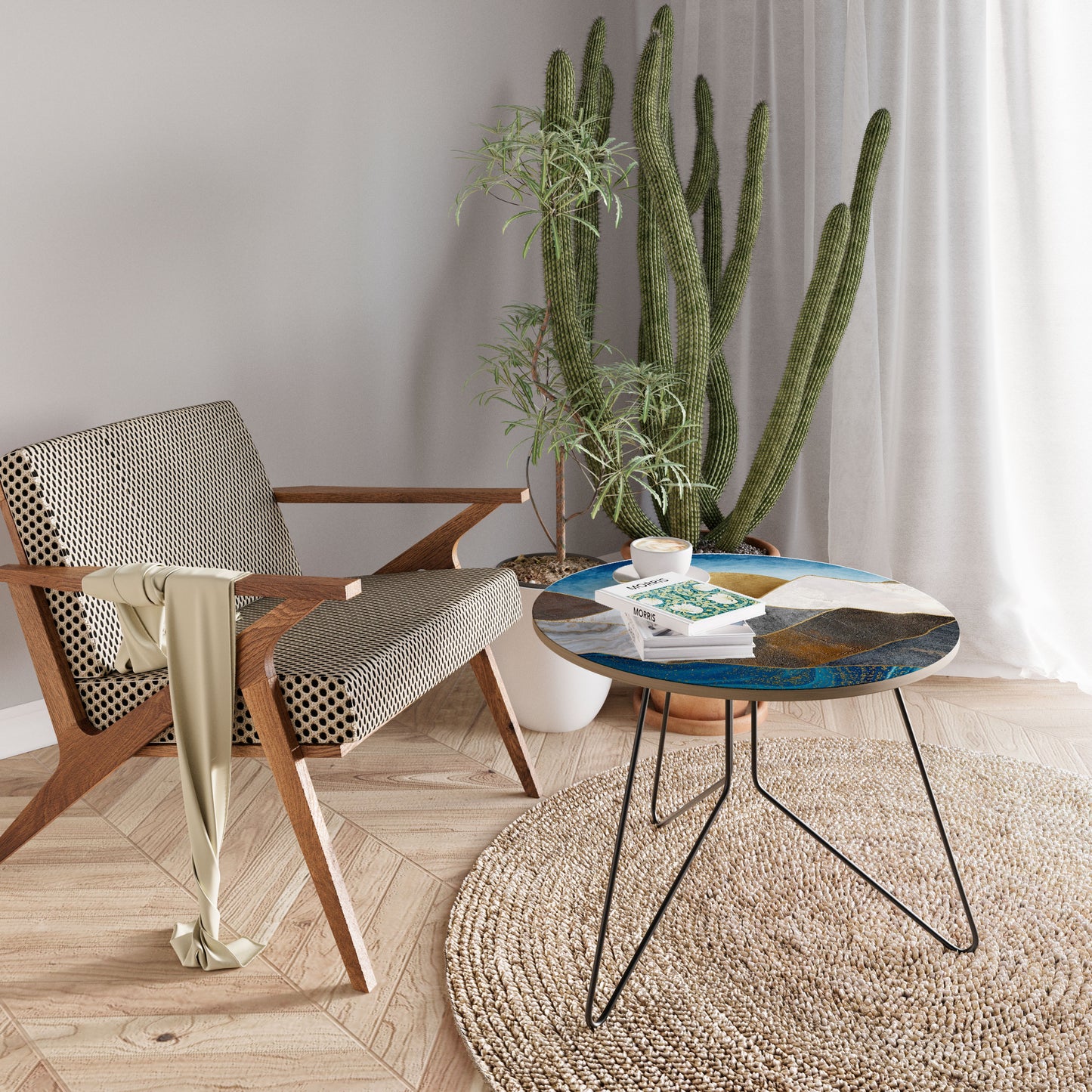 SHEEN OF PEAKS Large Coffee Table