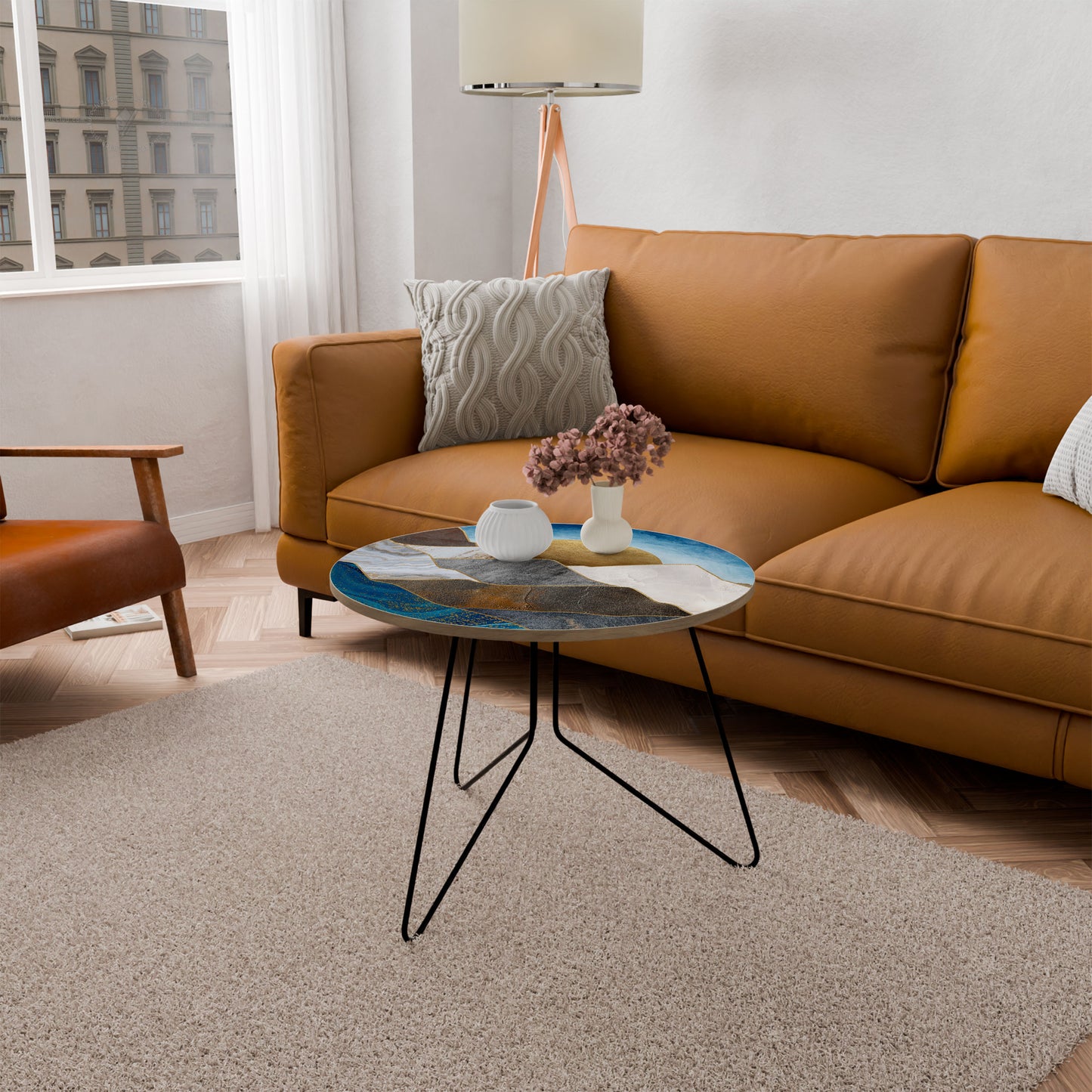 SHEEN OF PEAKS Large Coffee Table