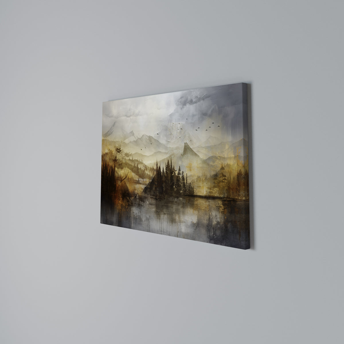 AUTUMN AURA Horizontal Canvas Print
