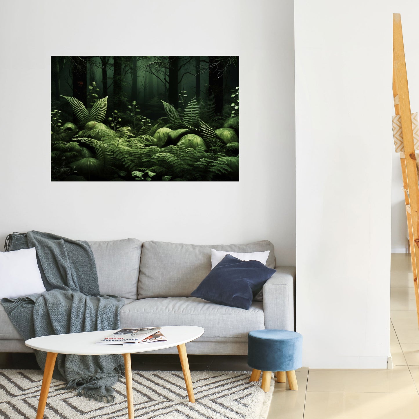 FOREST OF DREAMS Peel and Stick Horizontal Poster