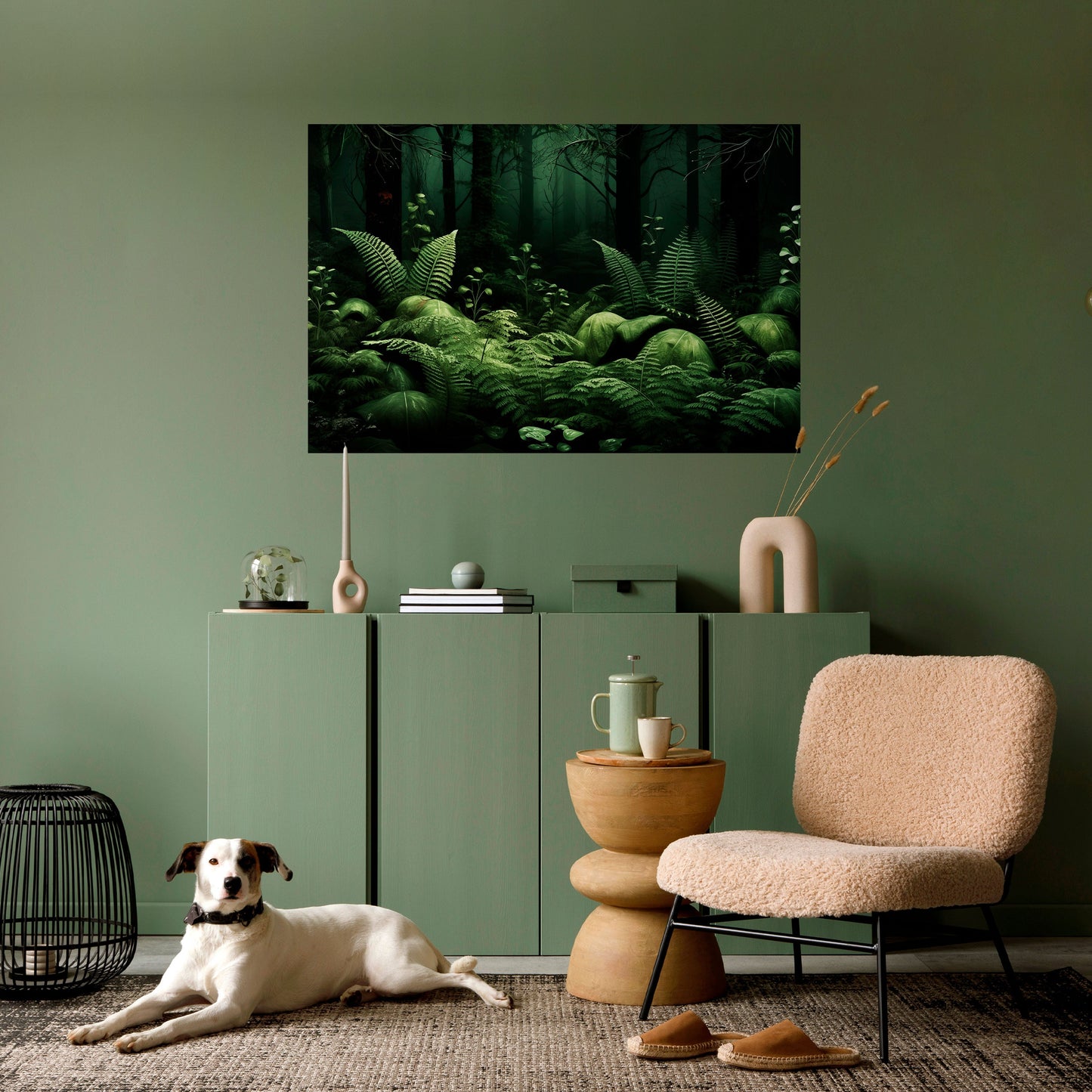 FOREST OF DREAMS Peel and Stick Horizontal Poster