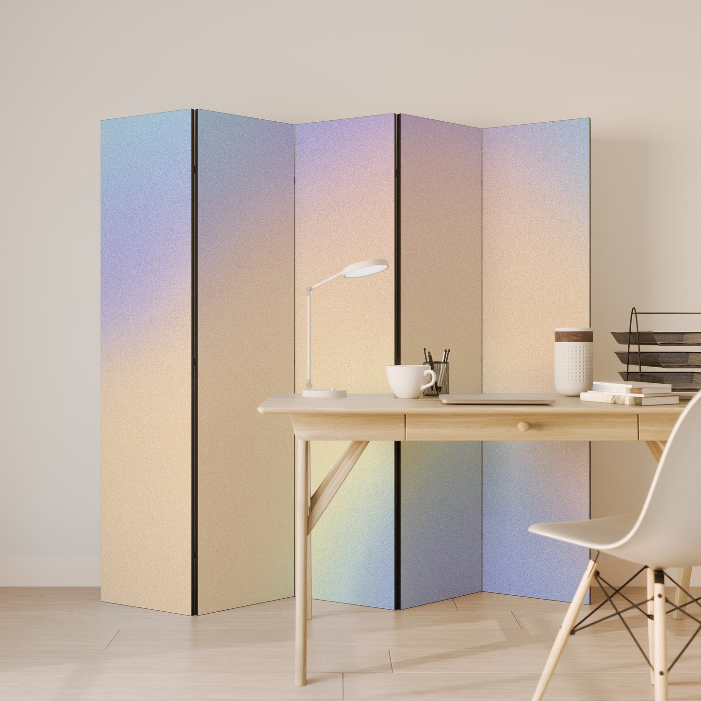 MIRACLE MELODIES Decorative 5-Panel Room Divider