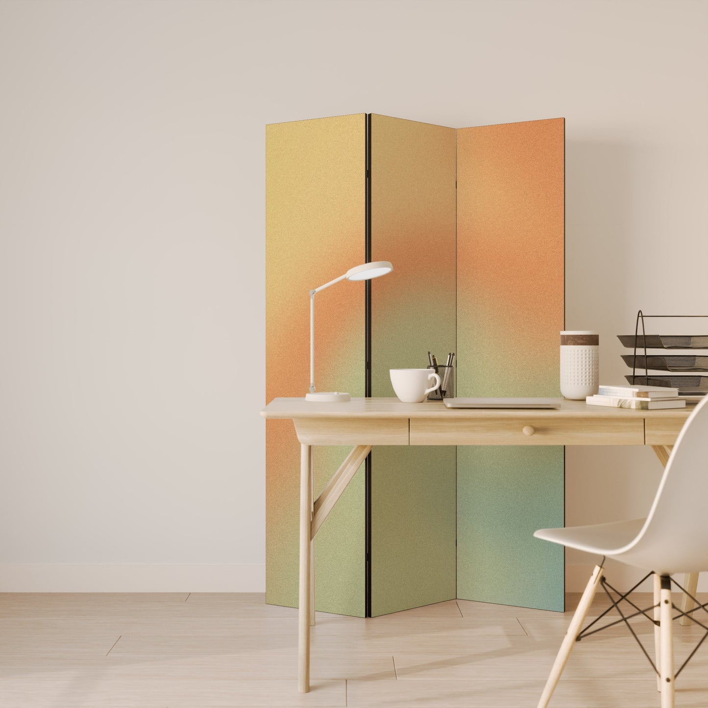 MIRAGE MELODIES Dekorativ rumsavdelare med 3 paneler
