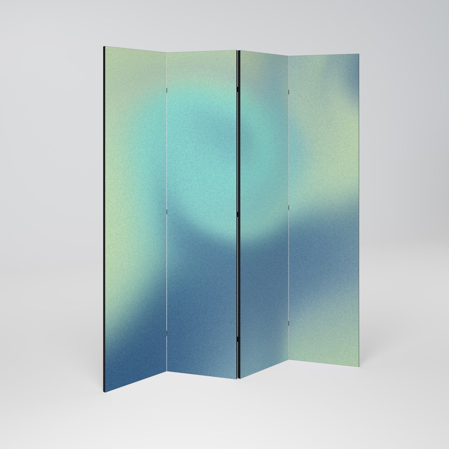 ETHEREAL SHADES UNVEILED Decorative 4-Panel Room Divider
